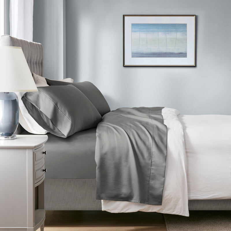 4-Piece HeiQ Smart Temperature Cotton Blend Sheet Set