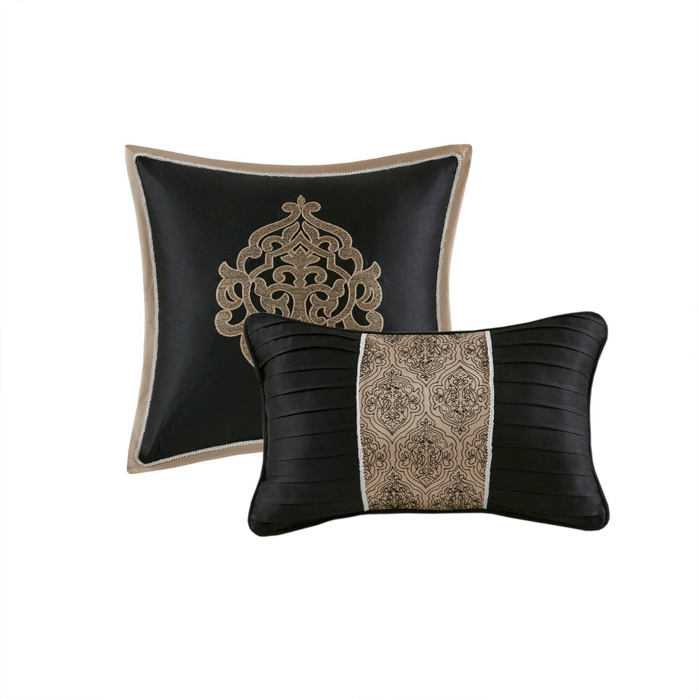 8PCS Queen Jacquard Comforter Set Media 10