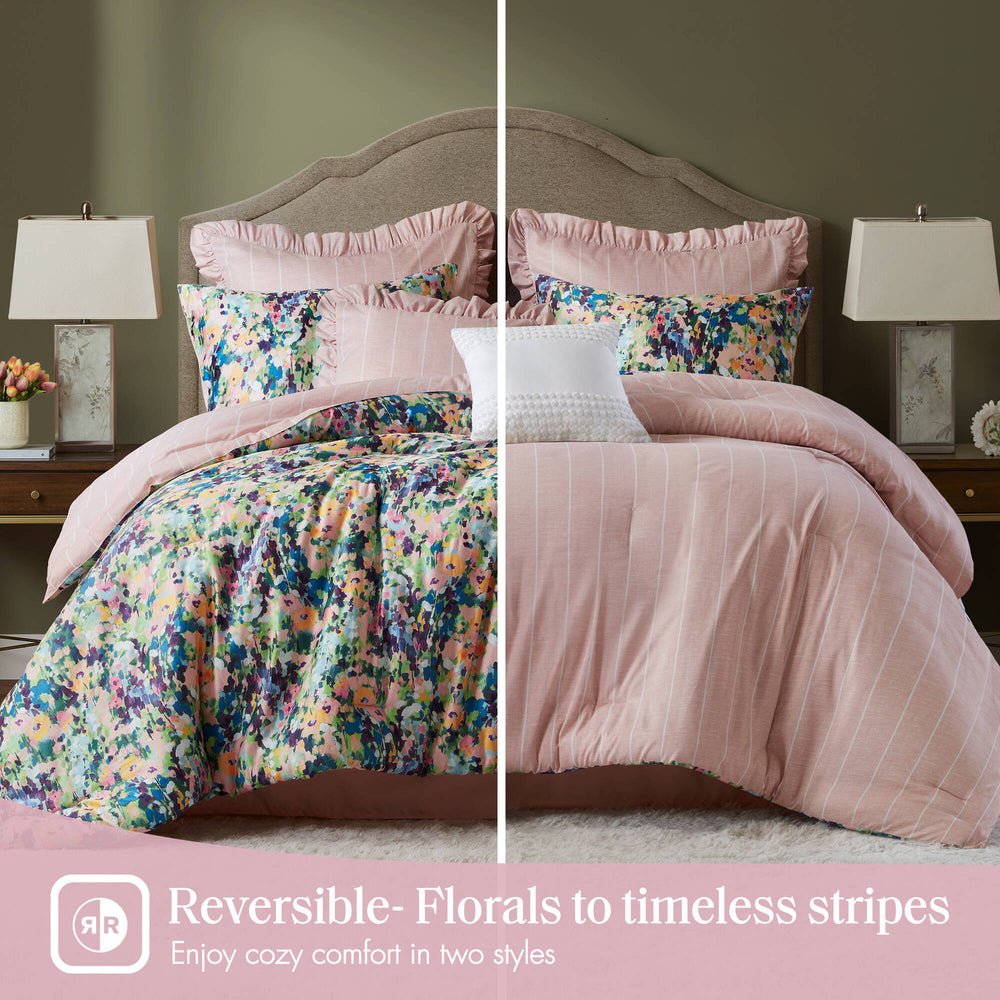 8PCS Queen Comforter Set Media 5