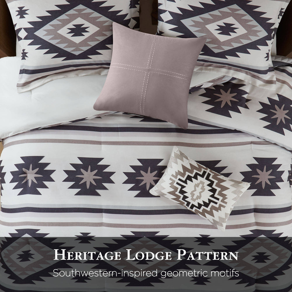 8- Piece Queen Comforter Set Media 12