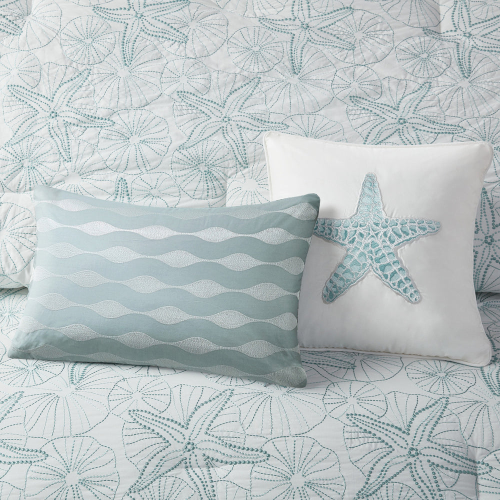 Comforter Set White Full Media 12