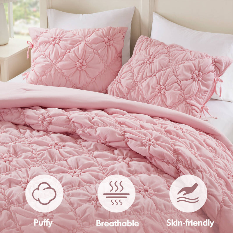 3PCS Full/Queen Comforter Set
