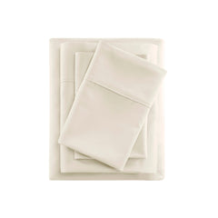 4-Piece Cooling Cotton Blend Sheet Set perspective