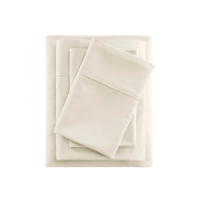 4-Piece Cooling Cotton Blend Sheet Set