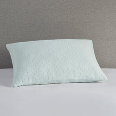 Shredded Memory Foam Pillow with Rayon Blend Cover perspective