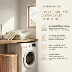 TENCEL Lyocell Sheet Set 4-Piece Moisture-Wicking All-Season Sleep perspective