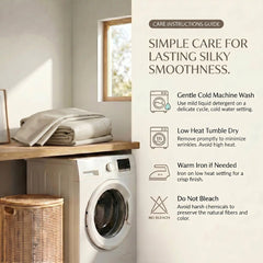 TENCEL Lyocell Sheet Set 4-Piece Moisture-Wicking All-Season Sleep perspective