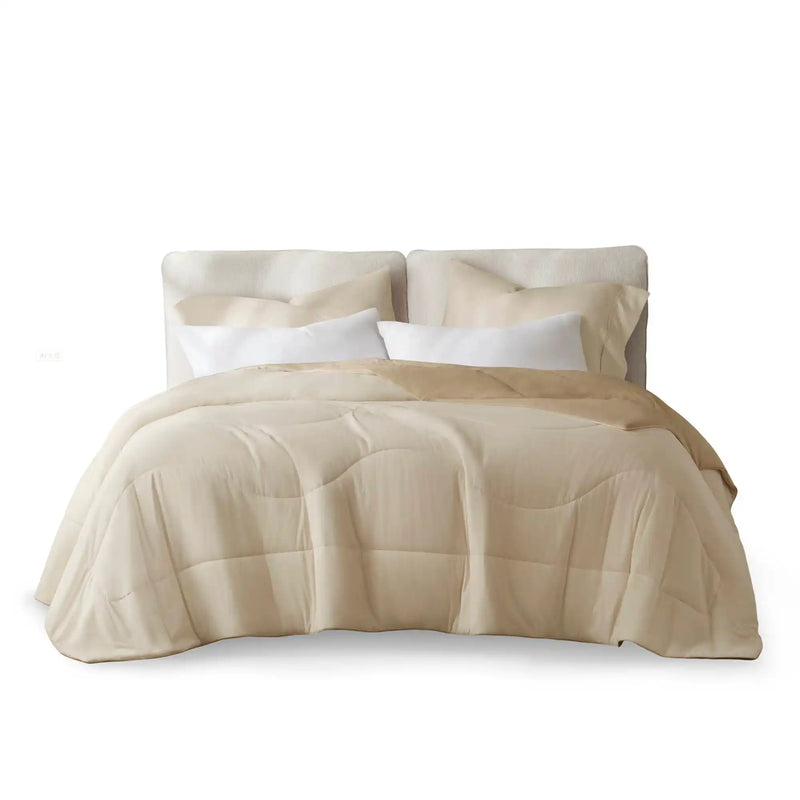 1-Piece Reversible Tencel Comforter Blanket