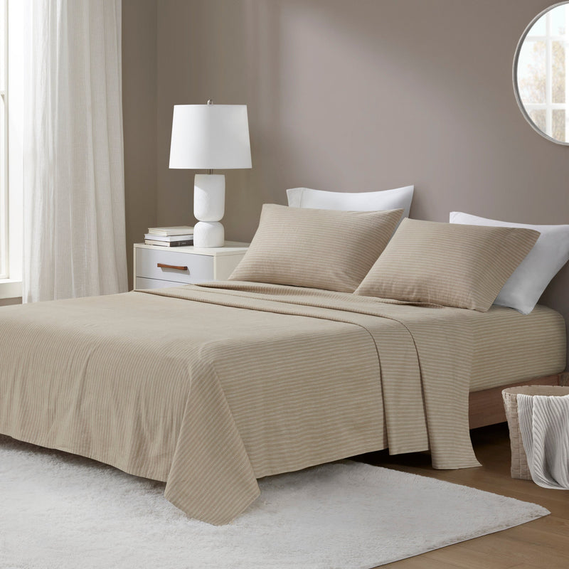 4-Piece 100% Cotton Printed Sheet Set