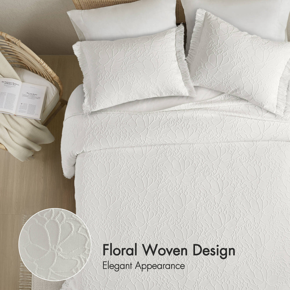 3PCS Queen Bedspread Set Media 10