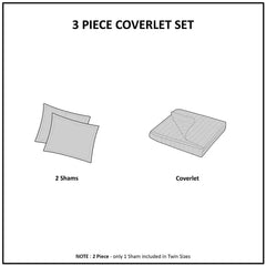 Reversible Scalloped Edge Quilt Set perspective