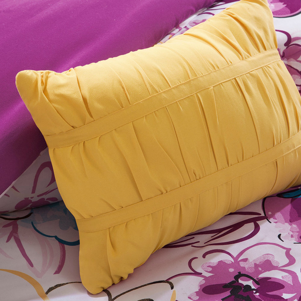 Twin/Twin XL Floral Comforter Set Media 13