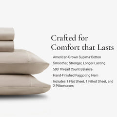 Cotton Sheet Set perspective