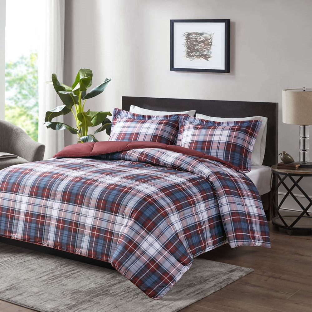 Twin/Twin XL 3M Scotchgard Down Alternative All Season Comforter Set Media 1