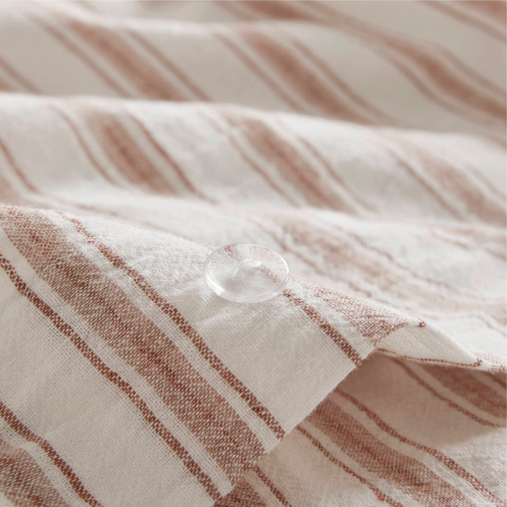 3 PCS King Duvet Set Terracotta Media 11