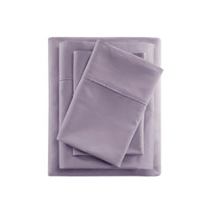 4-Piece Cooling Cotton Blend Sheet Set perspective