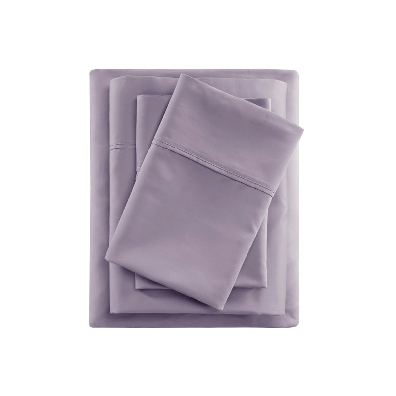 4-Piece Cooling Cotton Blend Sheet Set