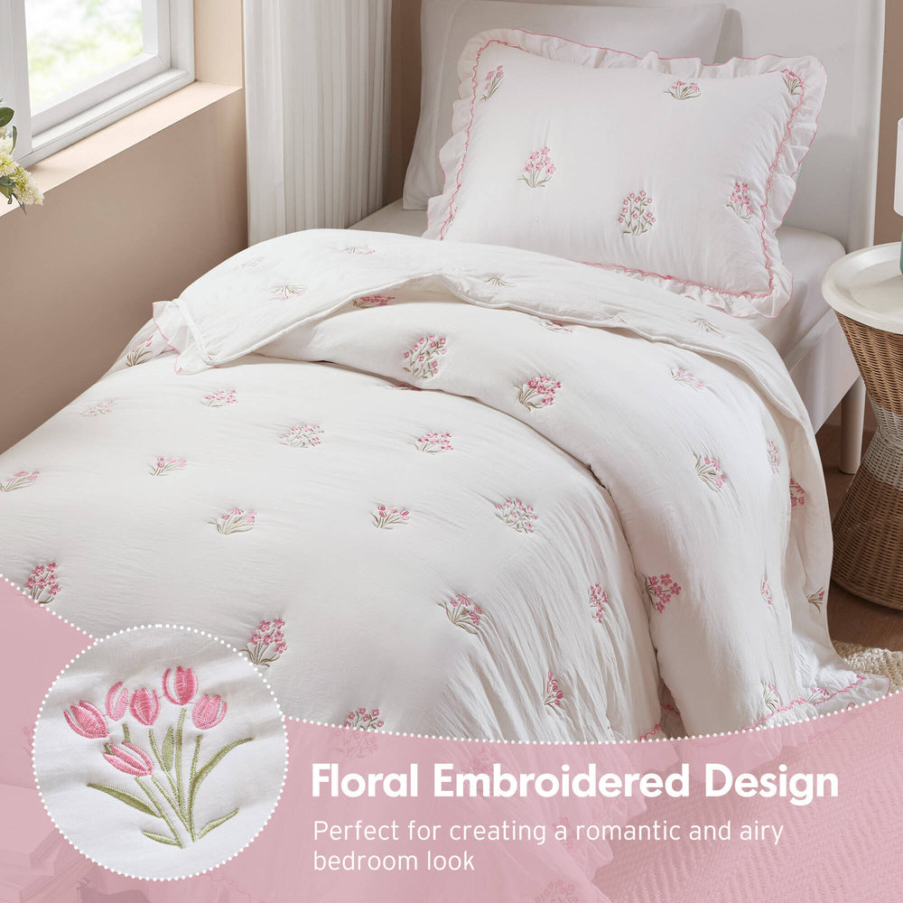 2-Piece Twin/Twin XL Quilt Mini Set Media 4