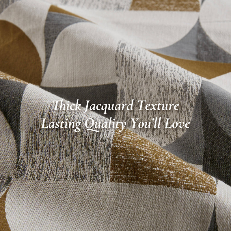 Jacquard Oversized Duvet Style Comforter Set