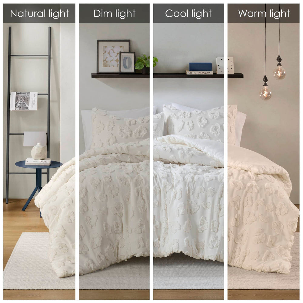 Animal Chenille Duvet Cover Set King/Cal King Media 2