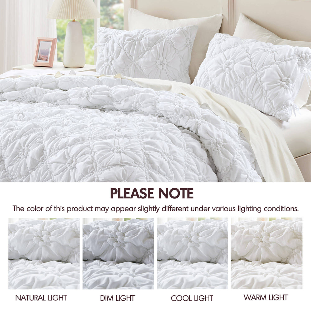 3PCS Full/Queen Comforter Set Media 3