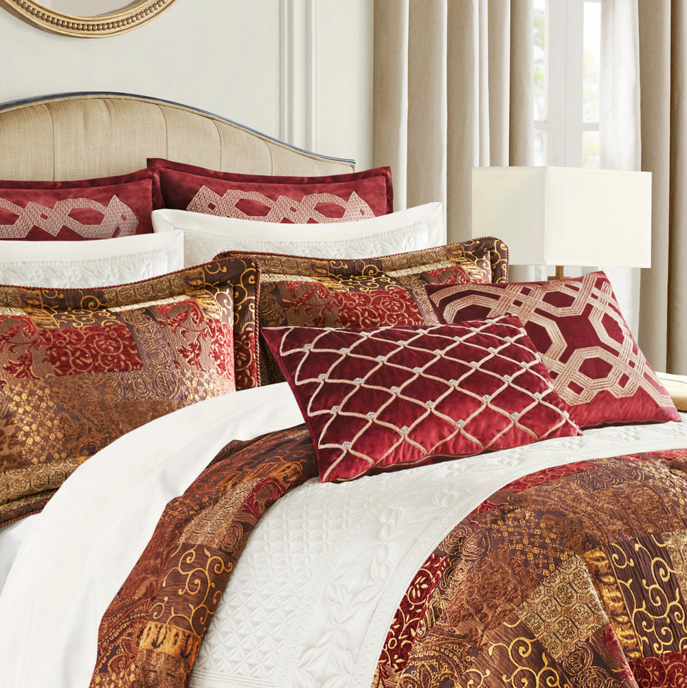 4 Piece Brown Comforter Set Brown Queen Media 10