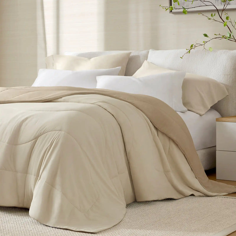 1-Piece Reversible Tencel Comforter Blanket