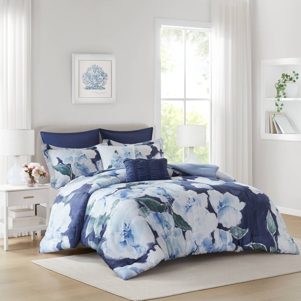 7- Piece Queen Comforter Set Media 1