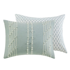 3 Piece Cotton Jacquard Duvet Cover Set perspective