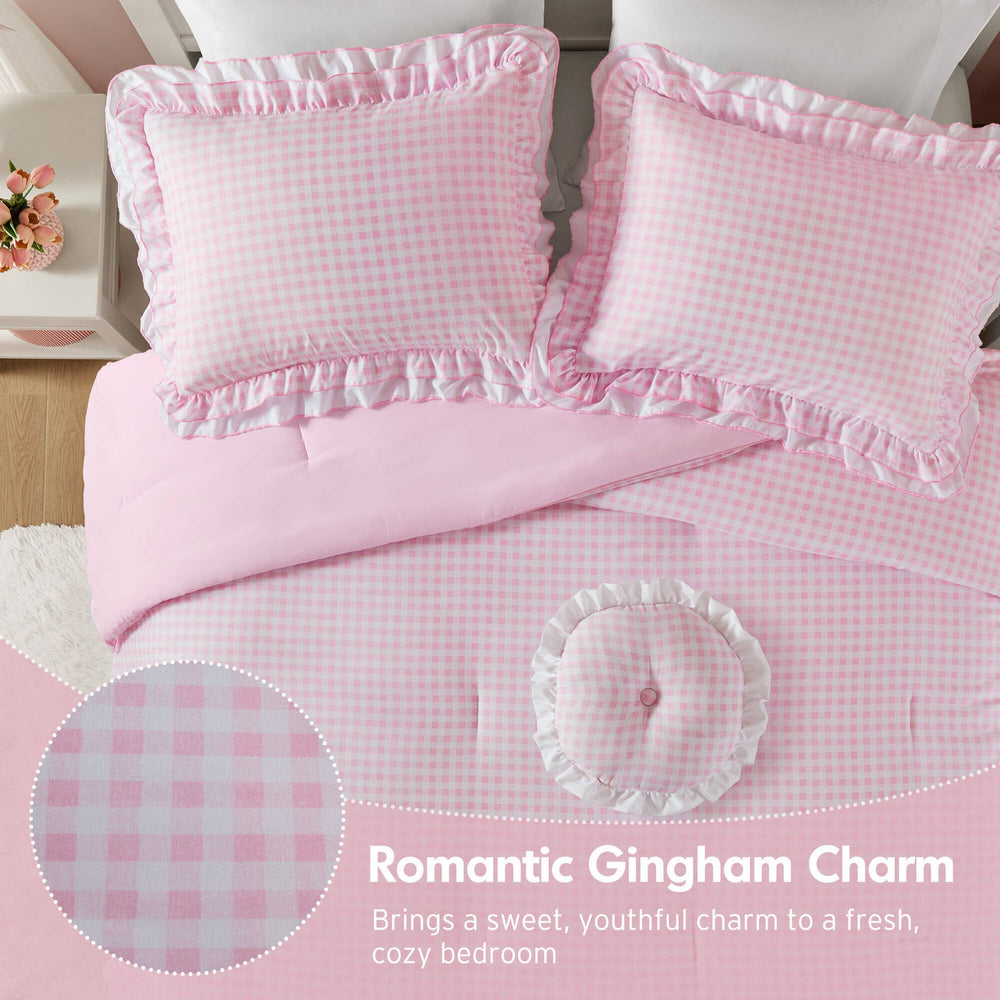 4-Piece Full/Queen Comforter Set Media 6
