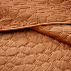 3 Piece Velvet Quilt Set perspective