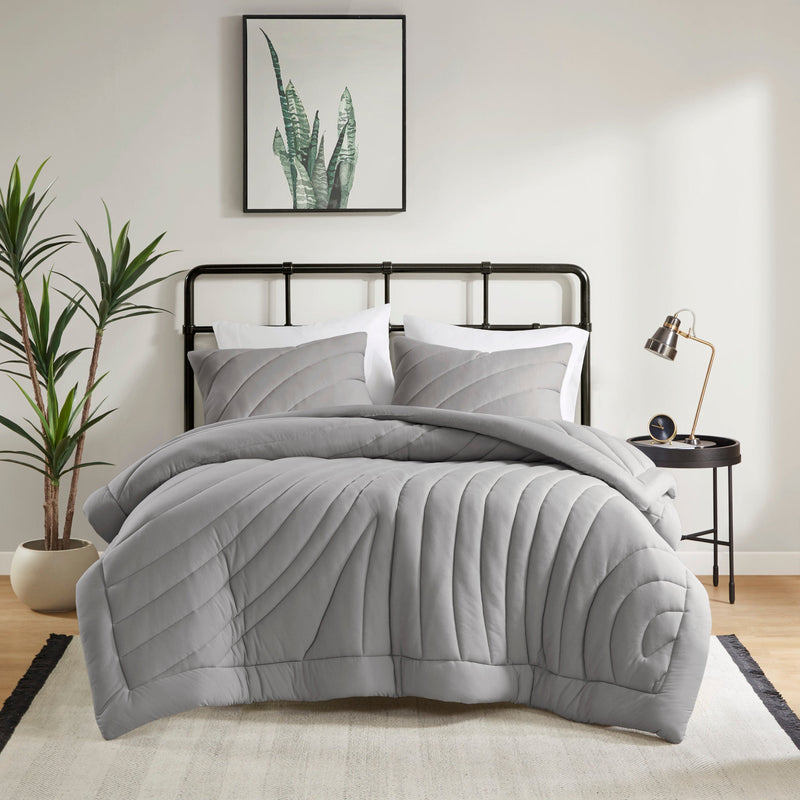 Poly Jersey Puffy Comforter Set