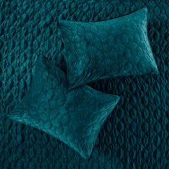 3 Piece Velvet Quilt Set perspective