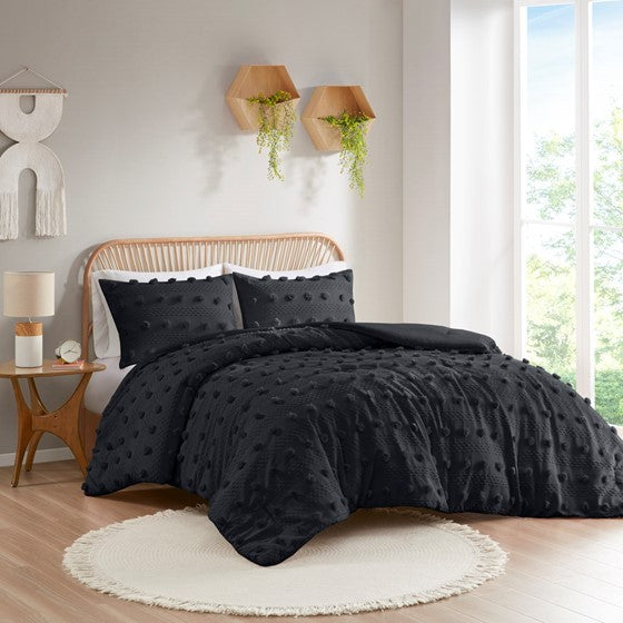 Twin/Twin XL Clip Jacquard Comforter Set Media 1