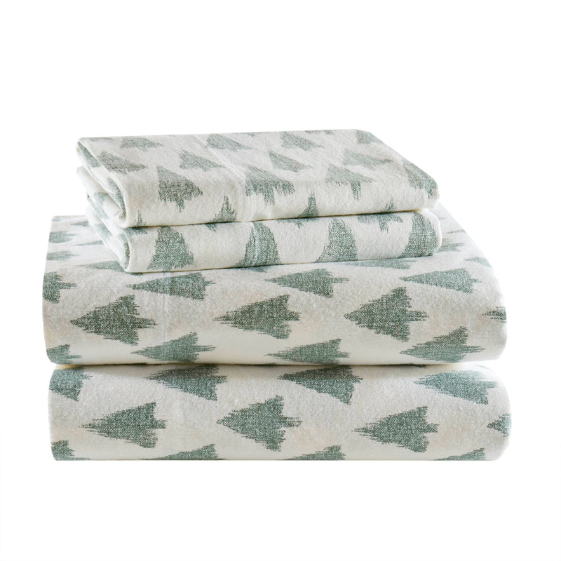 4-Piece 100% Cotton Printed Sheet Set