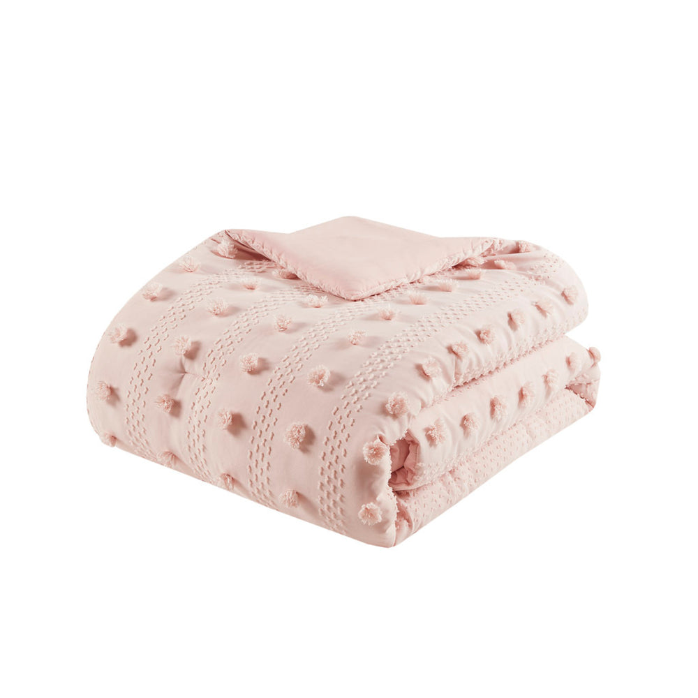 Full/Queen Clip Jacquard Comforter Set Media 9