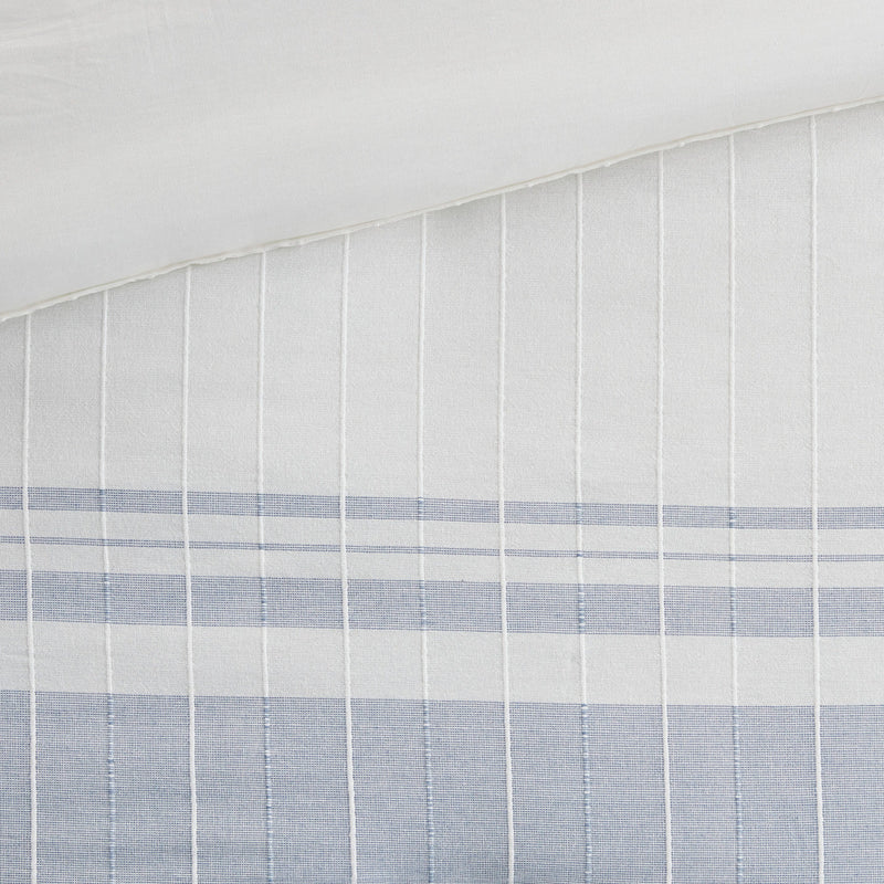 6 Piece Cotton Jacquard Oversized Comforter Set-Cal King