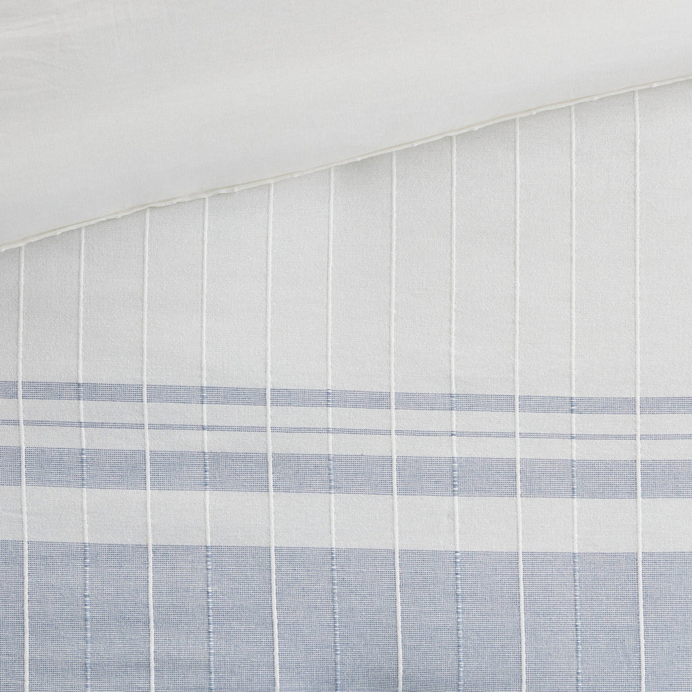 6 Piece Cotton Jacquard Oversized Comforter Set-King Media 9