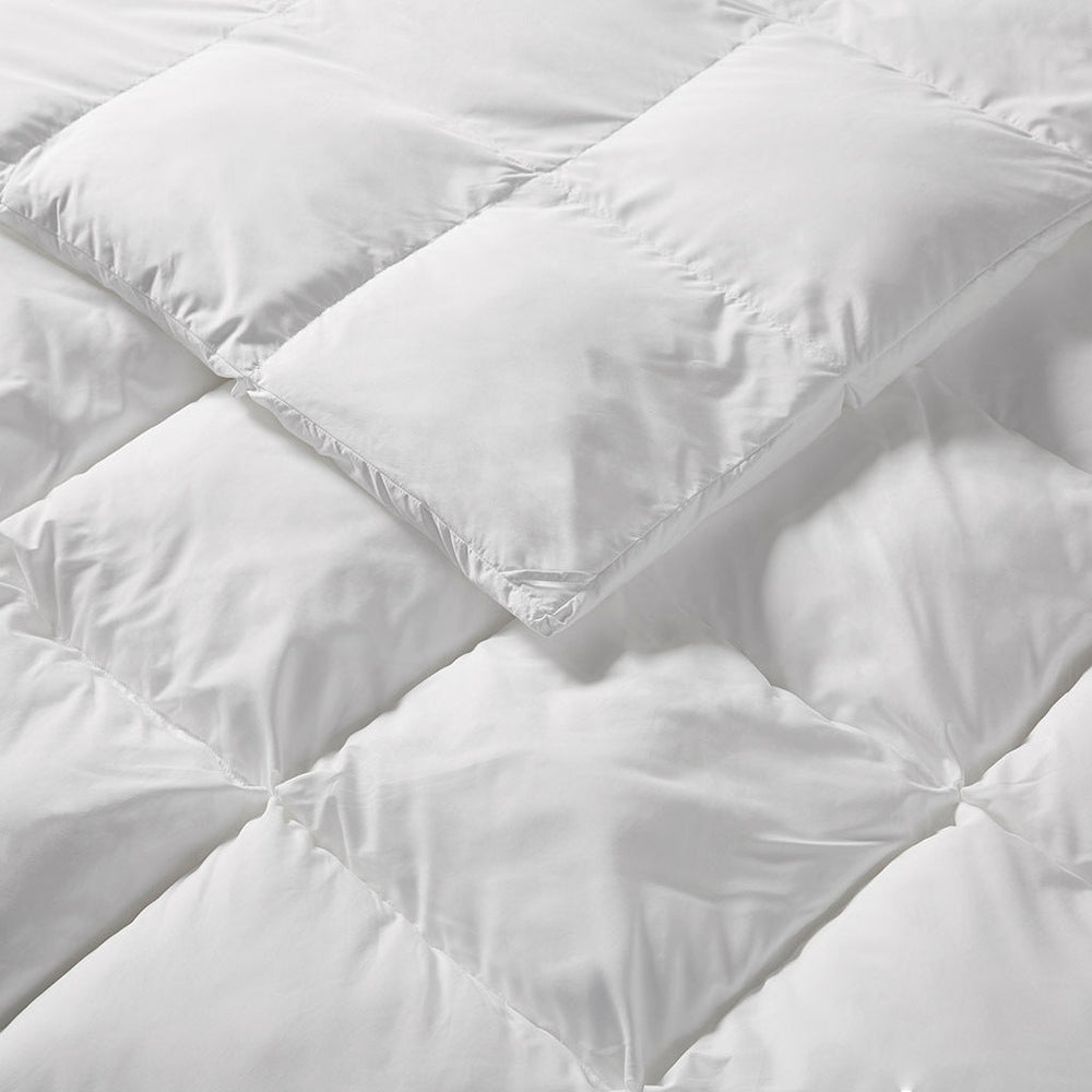 Overfilled Down Alternative Comforter White Full/Queen Media 16