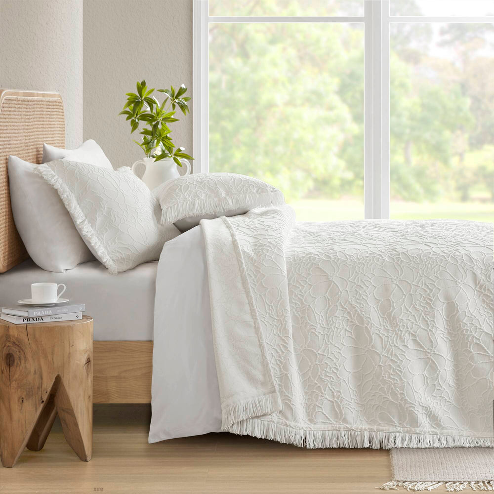 3PCS Queen Bedspread Set Media 16