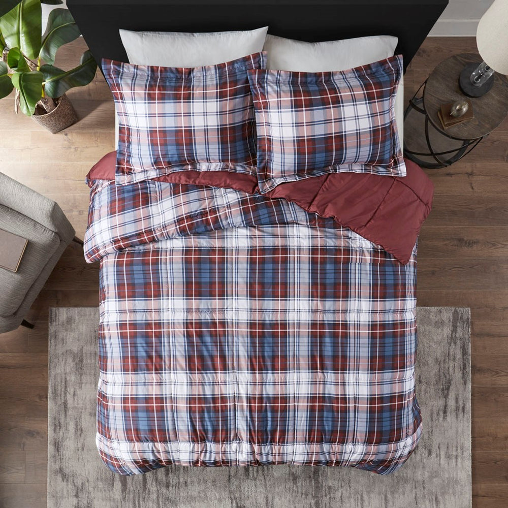 Twin/Twin XL 3M Scotchgard Down Alternative All Season Comforter Set Media 9