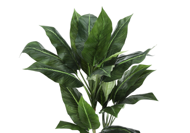 Artificial Plant, 42' Tall, Evergreen Tree, Indoor, Faux, Fake, Floor, Greenery, Potted, Decorative, Green Leaves, Black Pot