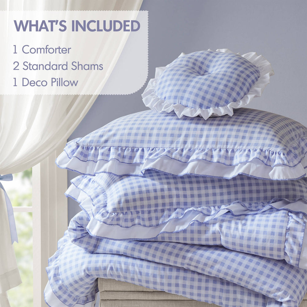 4-Piece Full/Queen Comforter Set Media 7