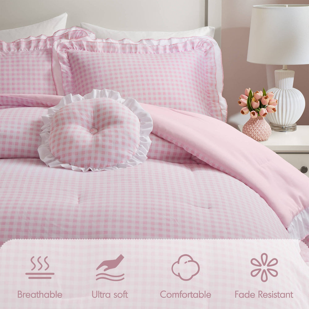 4-Piece Full/Queen Comforter Set Media 3