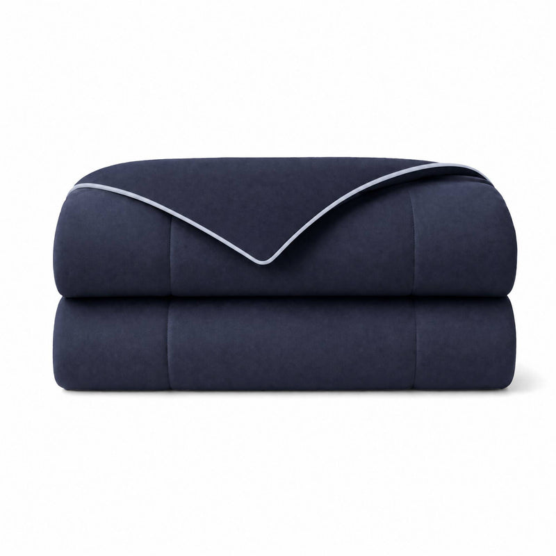 1 Piece King Down Alternative Comforter,Navy