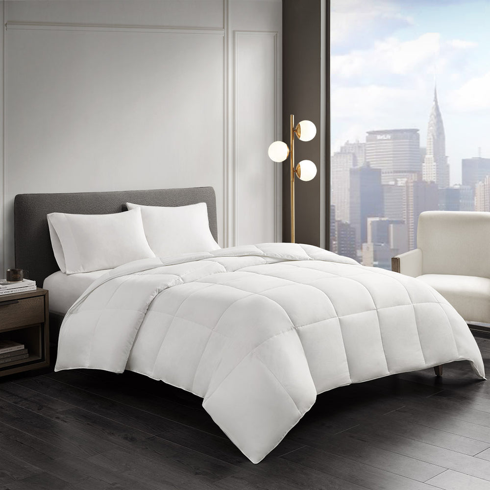 Twin Cotton Down Alternative Featherless Comforter Media 1