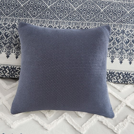 Full/Queen 3 Piece Cotton Duvet Cover Set with Chenille Tufting Media 11
