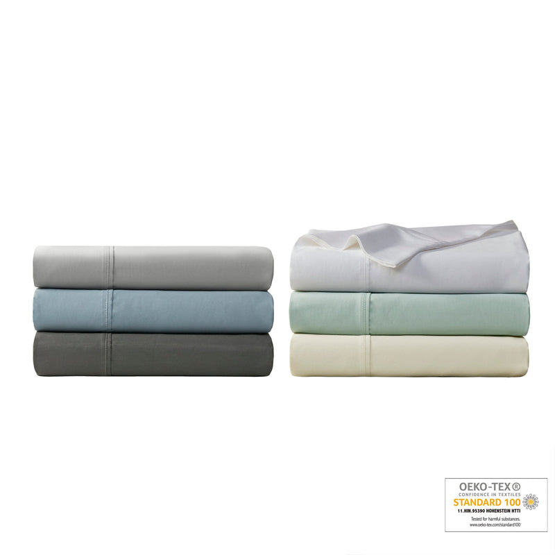 4-Piece HeiQ Smart Temperature Cotton Blend Sheet Set