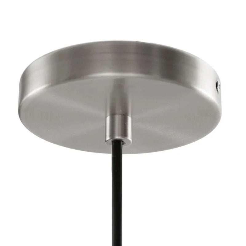 Bell Shaped Glass Pendant Modern Task Lighting For Kitchen Island