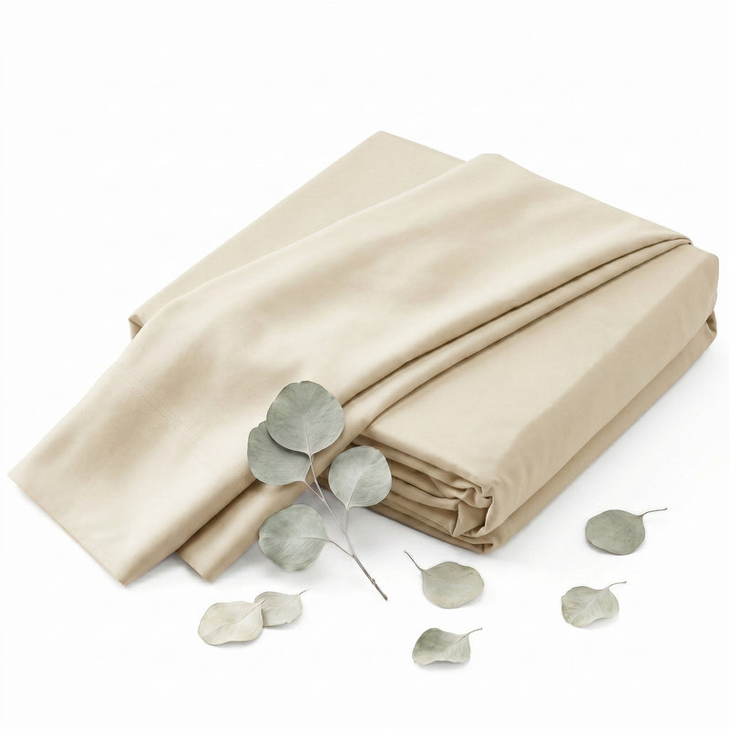TENCEL Lyocell Sheet Set 4-Piece Moisture-Wicking All-Season Sleep